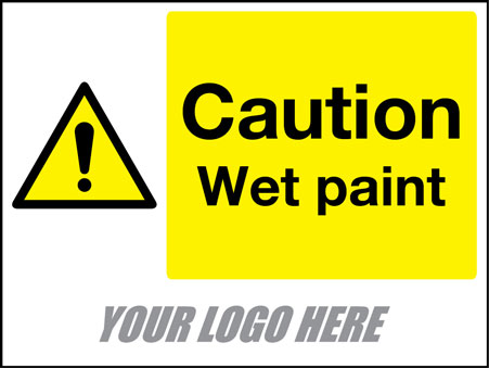 Caution - Wet Paint Sign | Aura Sign Shop
