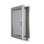 Lockable Frames for Pin Boards & Safety Posters